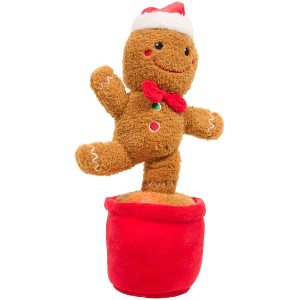 Animated Talking Gingerbread Man Decoration Image 4