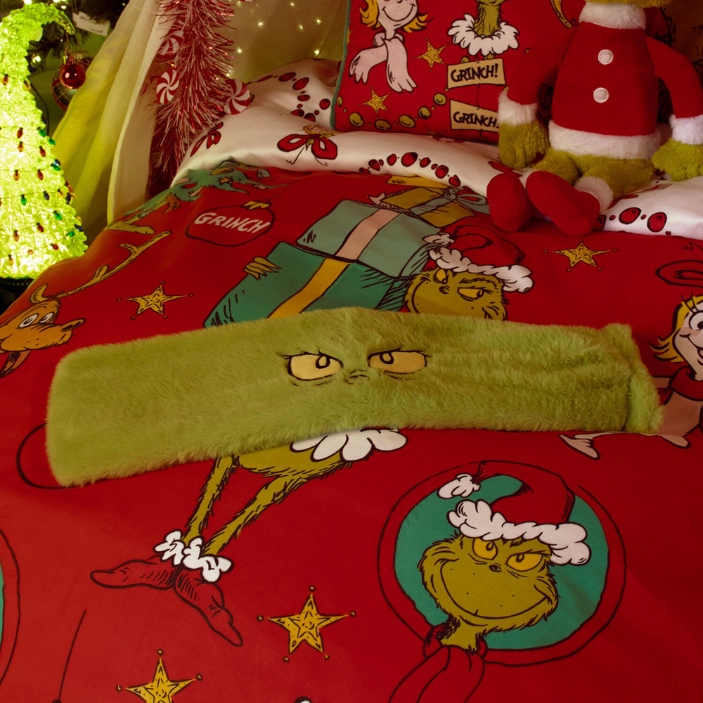 Grinch Green Hot Water Bottle Green Image 2