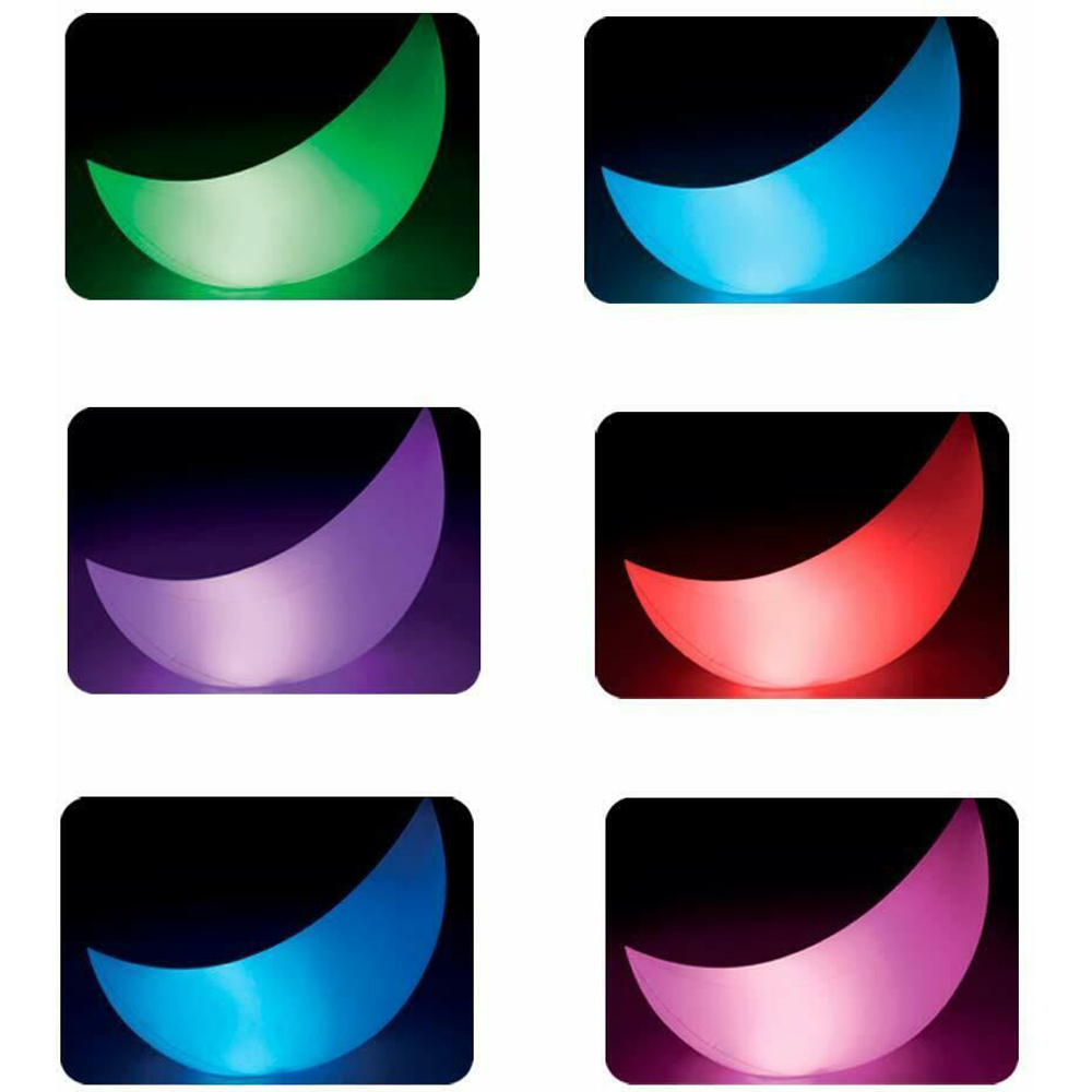 Intex Floating Crescent Moon LED Garden Light 135 x 43 x 89cm Image 3