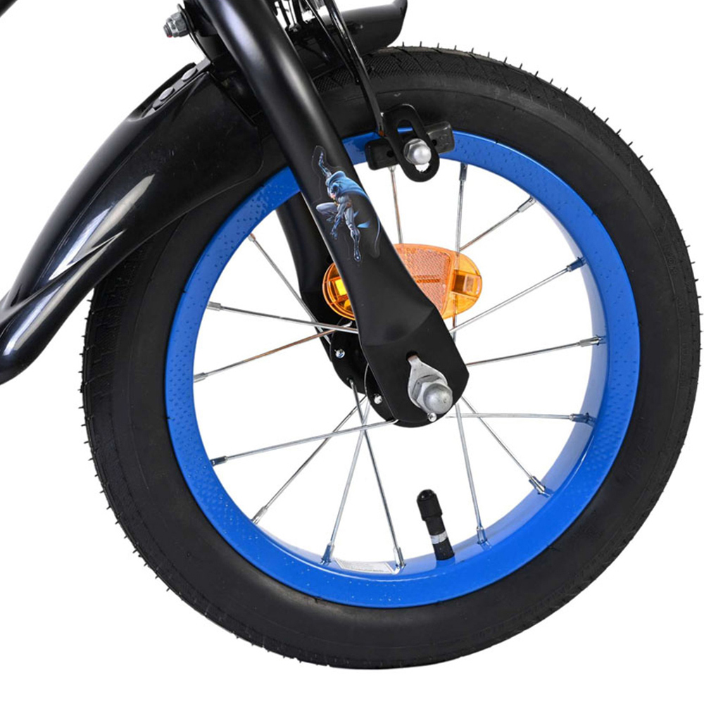 Volare DC Comics Batman Kids 12 inch Multicolour Bike with Stabilisers Image 8