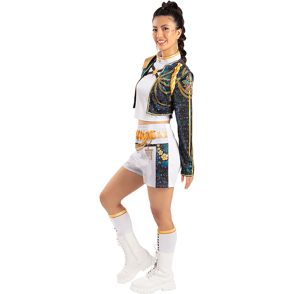 K-Pop Demon Hunters Adult Rumi Golden Costume Large Image 4