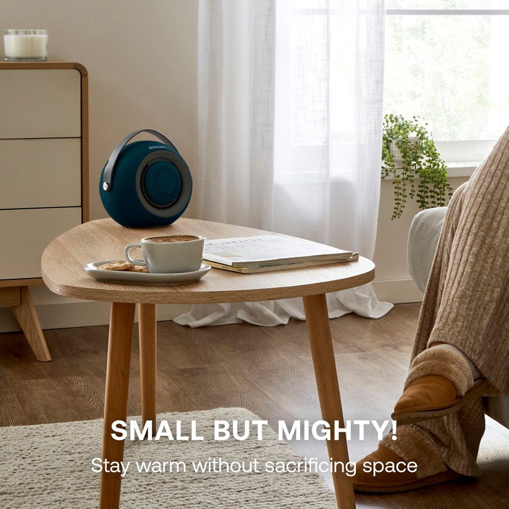 Dimplex Desk Friend Blue Personal Fan Heater with Detachable Handwarmer 400W Image 2
