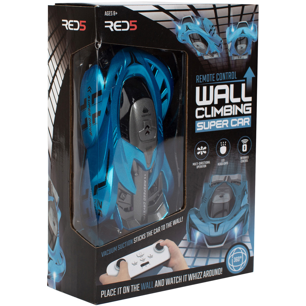 Remote Controlled Wall Climbing Super Car Blue Image 8