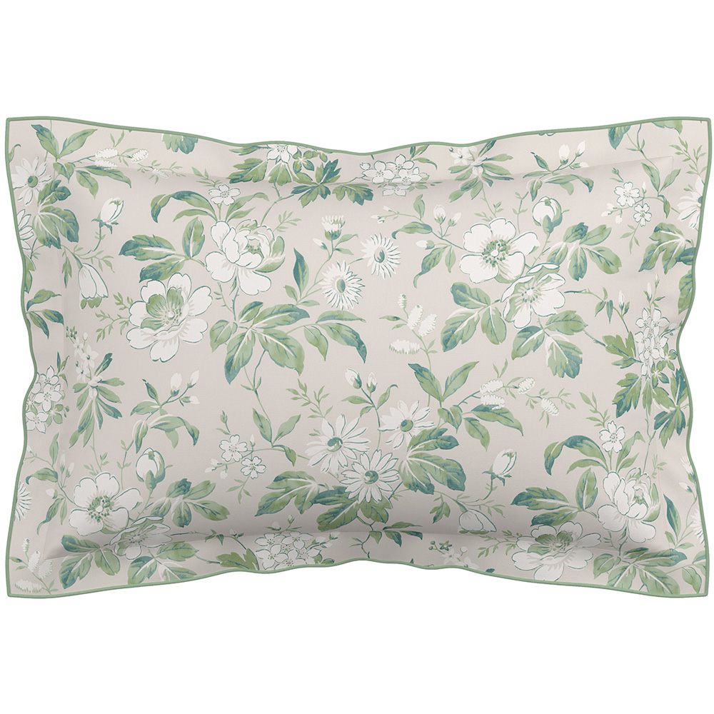 V&A Briar Bloom King Size Green Duvet Set Image 3