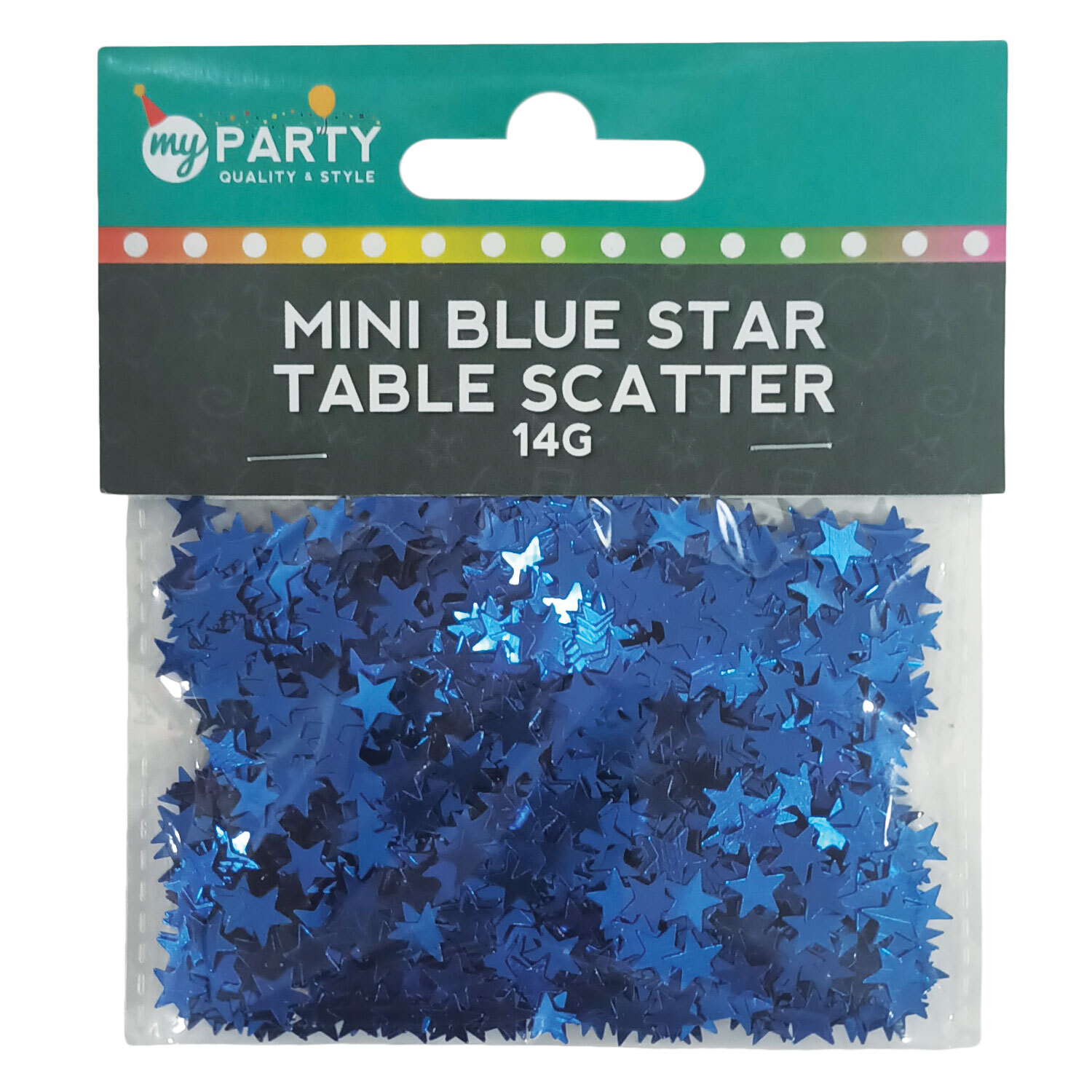 Mini Confetti Stars - Blue Image