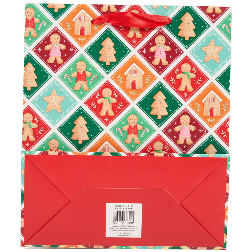 Gingerbread Gift Bag Medium Image 3