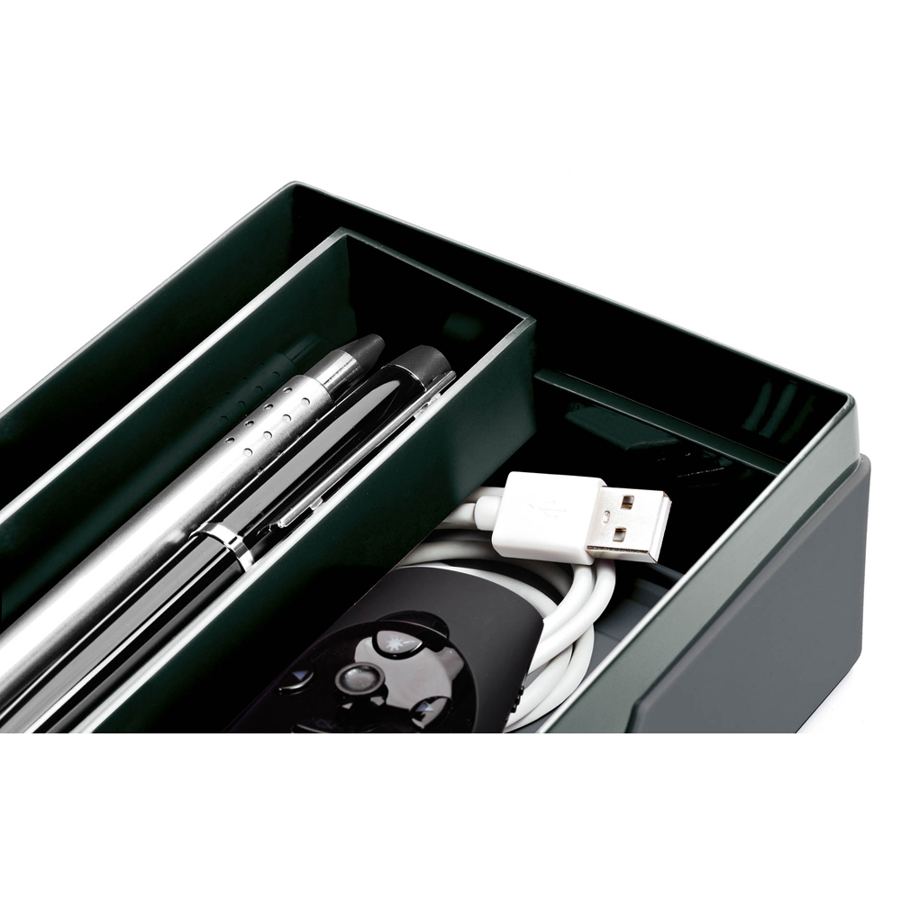 Durable Varicolor Grey Stationery Storage Box Image 5