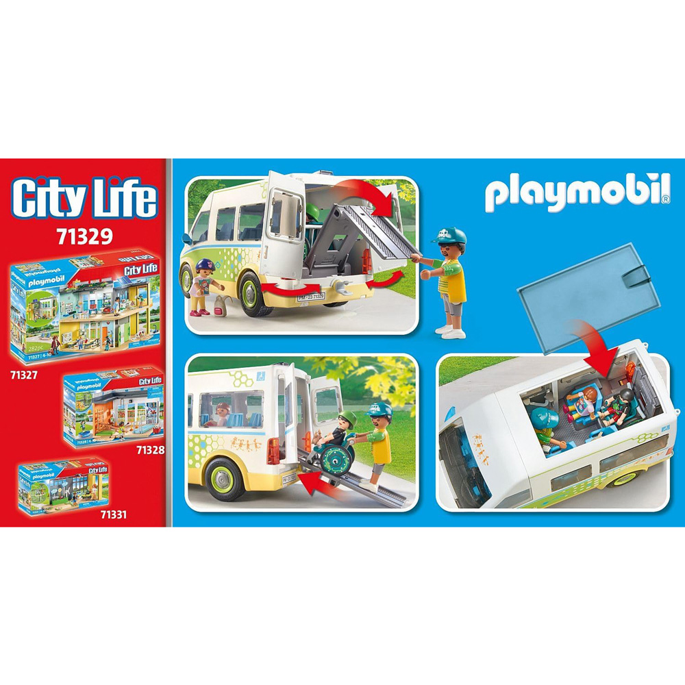 Playmobil School Bus Playset 53 Piece Image 9