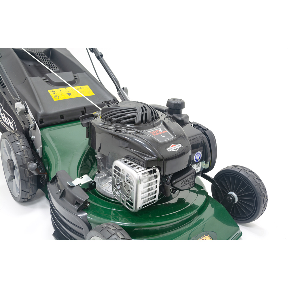 Webb Supreme 46cm Self Propelled High Wheel Petrol Rotary Lawn Mower Image 5