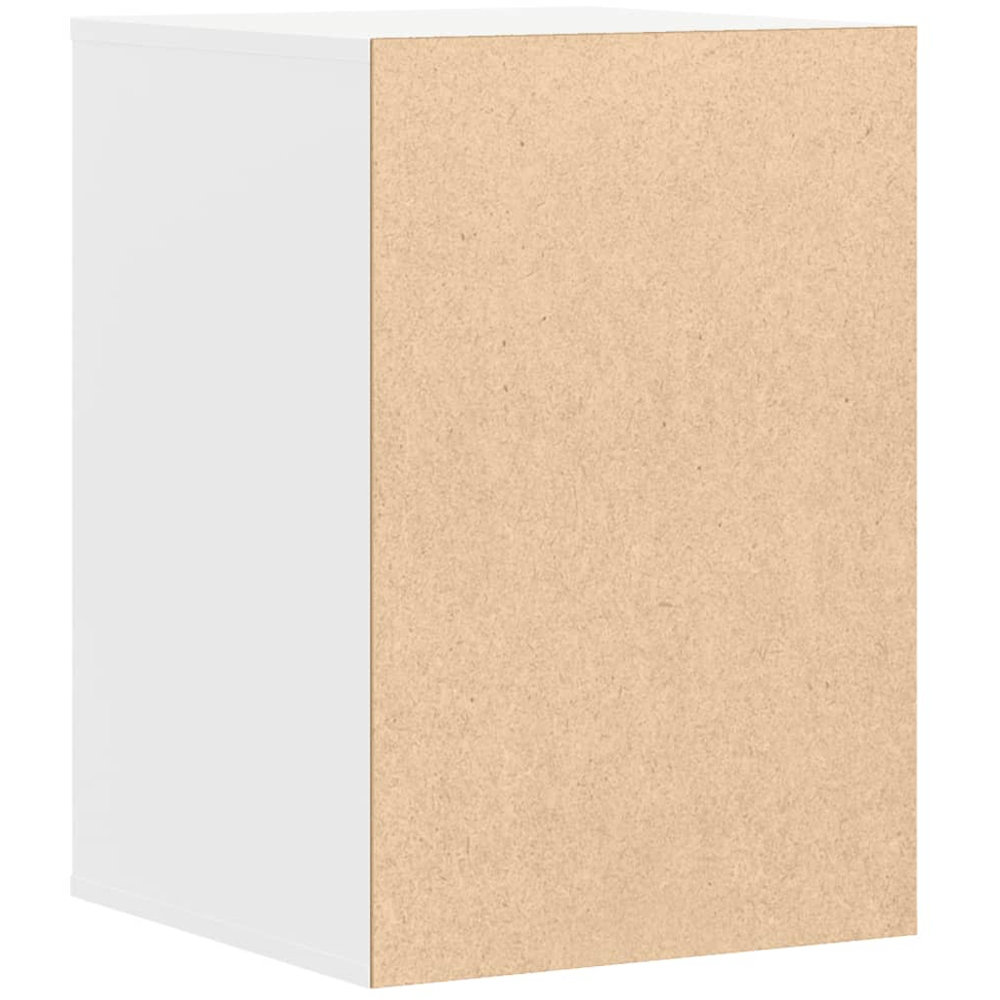 vidaXL 3 Drawer White Wooden Chest of Drawers Image 6