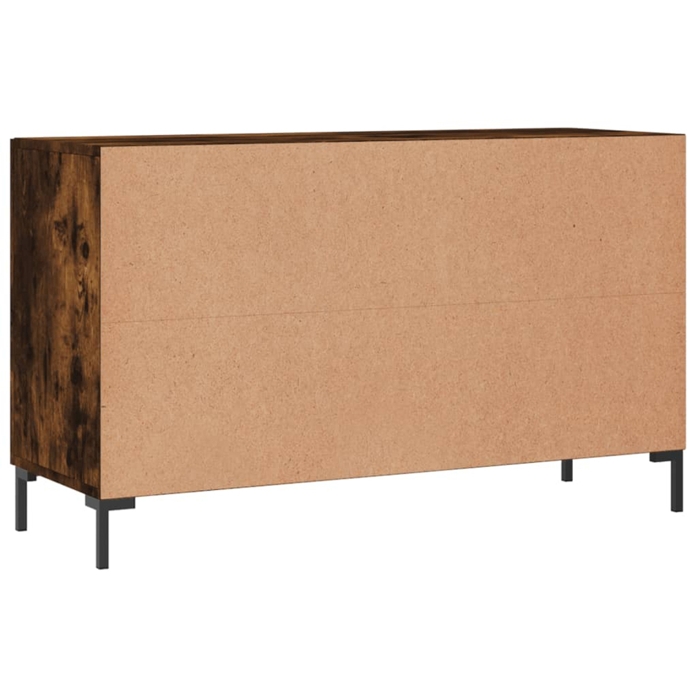 vidaXL 2 Door 2 Drawer Brown Sideboard Image 8