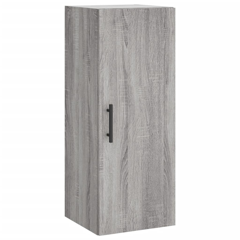 vidaXL Single Door 3 Shelf Grey Sonoma Highboard Image 5