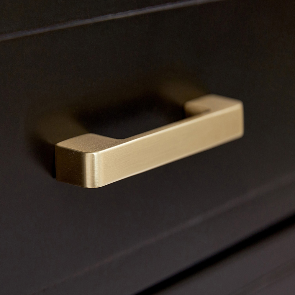 Palazzi 4 Drawer Black Chest of Drawers Image 6