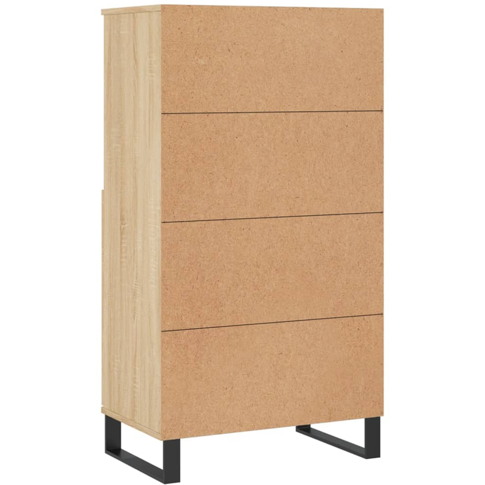 vidaXL 2 Door 2 Shelf Sonoma Oak Highboard Image 8