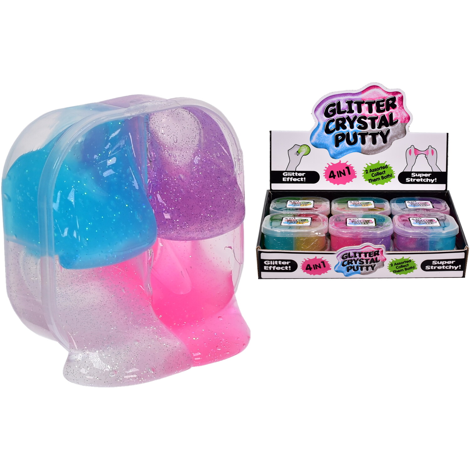 4-in-1 Crystal Glitter Putty Image