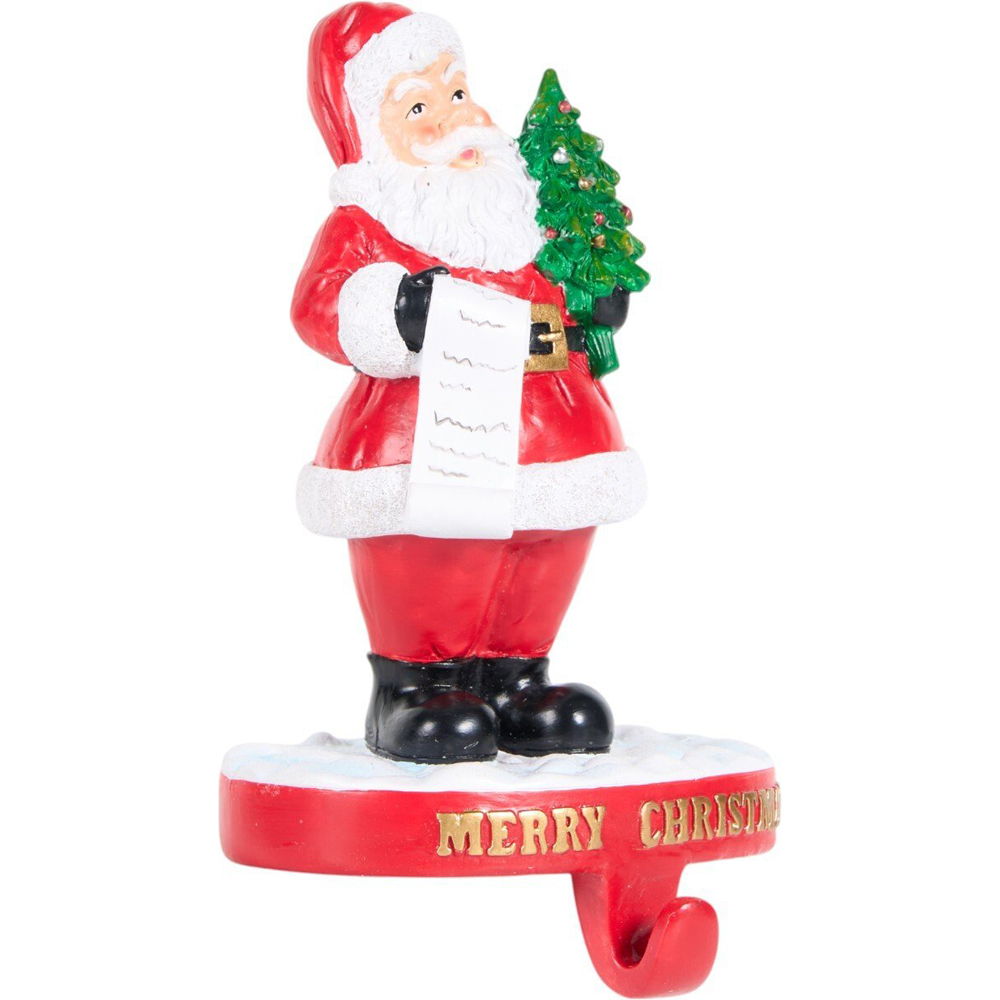 Merry Christmas Santa Stocking HolderRed Image 2