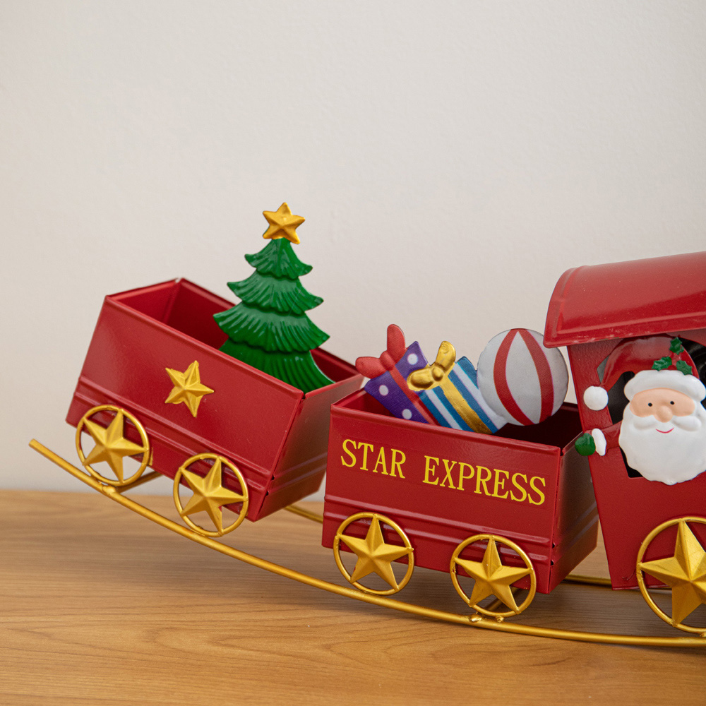 Samuel Alexander All Aboard Santa's Star Express Hand-Painted Christmas Train 43cm Image 7