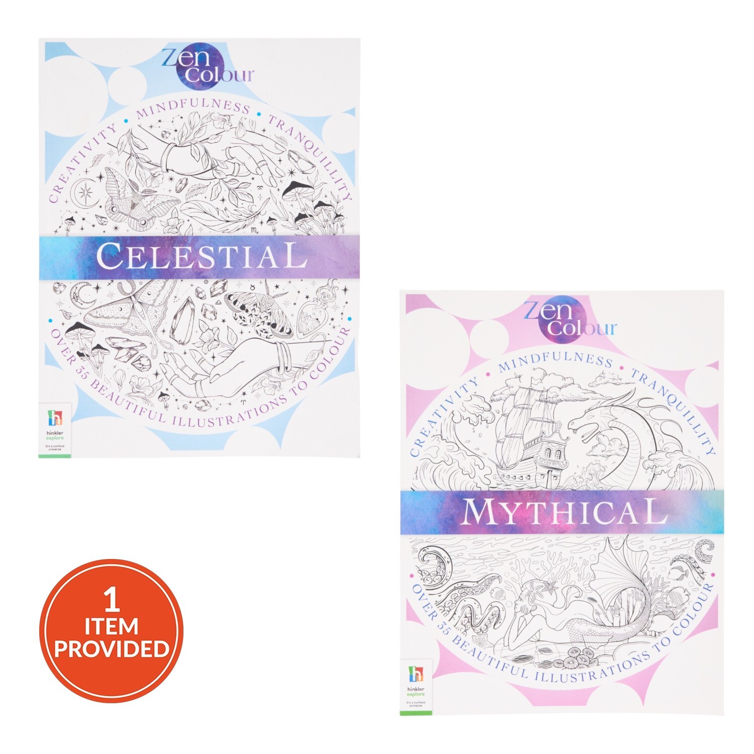 Zen Colouring Book Image 1