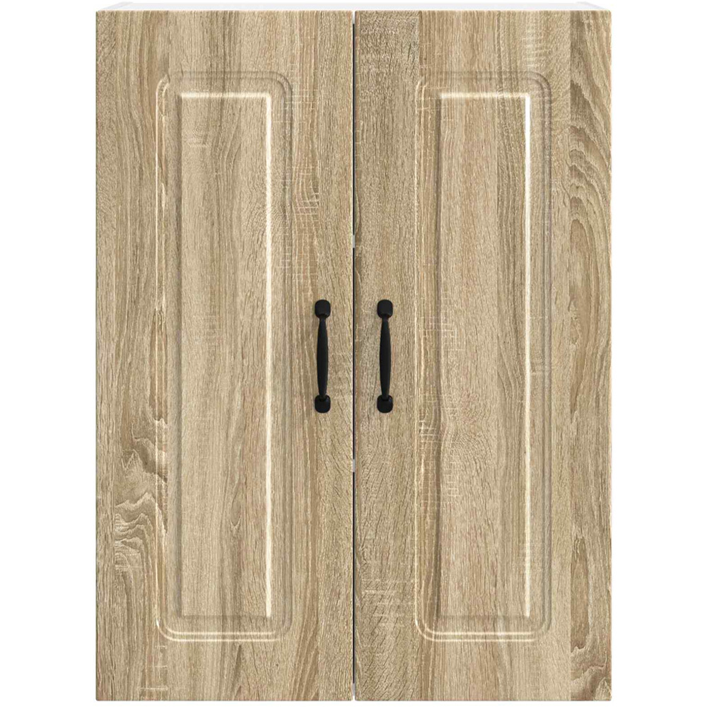 vidaXL Kalmar 2 Door Sonoma Oak Wall Kitchen Cabinet Image 4