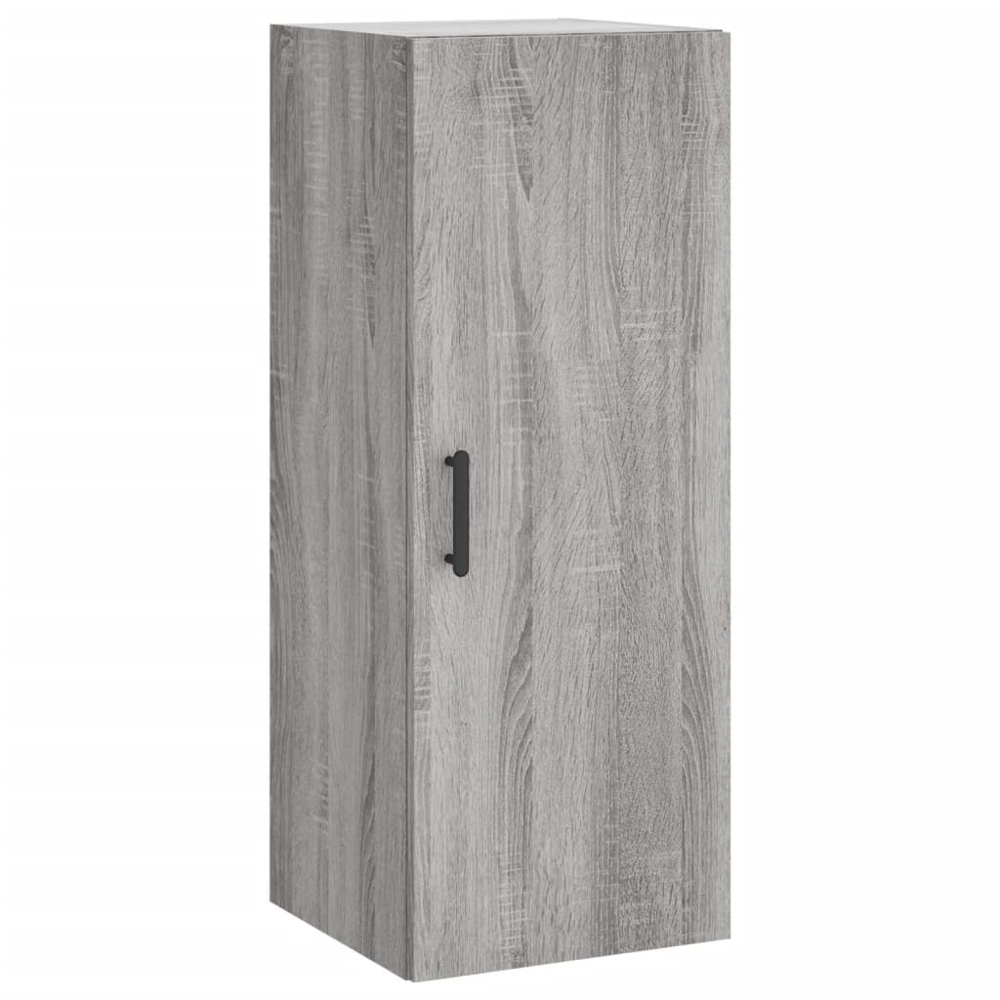 vidaXL Single Door 3 Shelf Grey Sonoma Highboard Image 7