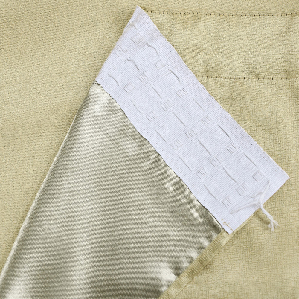 Velosso Westwood Latte Tape Top Curtains 168 x 137cm Image 3