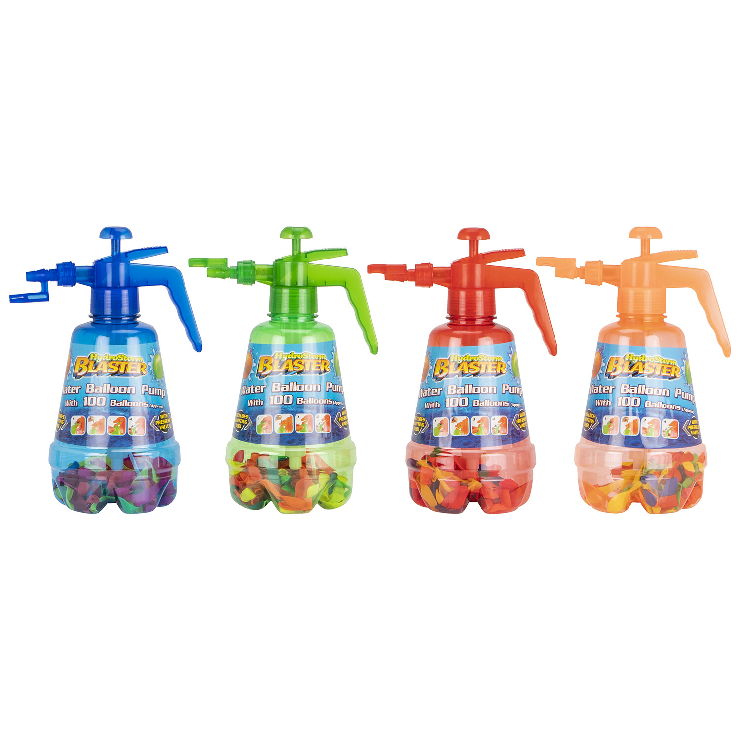 Water Balloon Pump with 100 Balloons Image