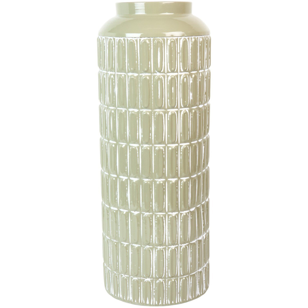 Maja Tall Metal Vase Sage Image 1