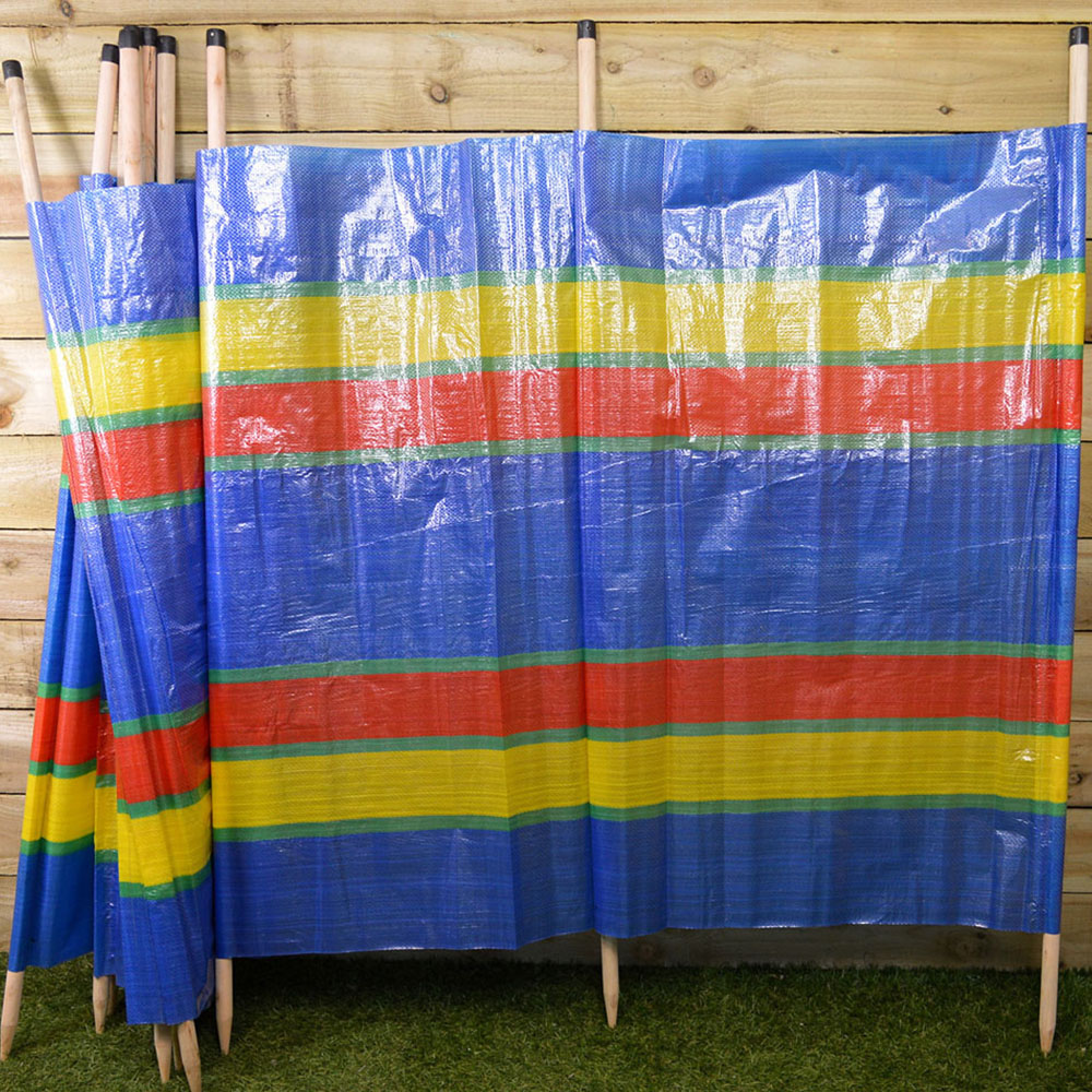 Samuel Alexander 8 Pole High Beach Windbreak 1m x 4.6m Image 2
