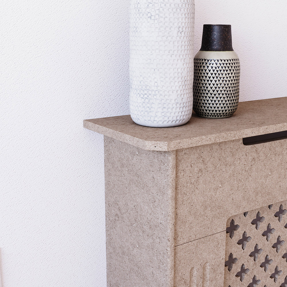 Vida Designs Oxford Unfinished Radiator Cover XL Image 5