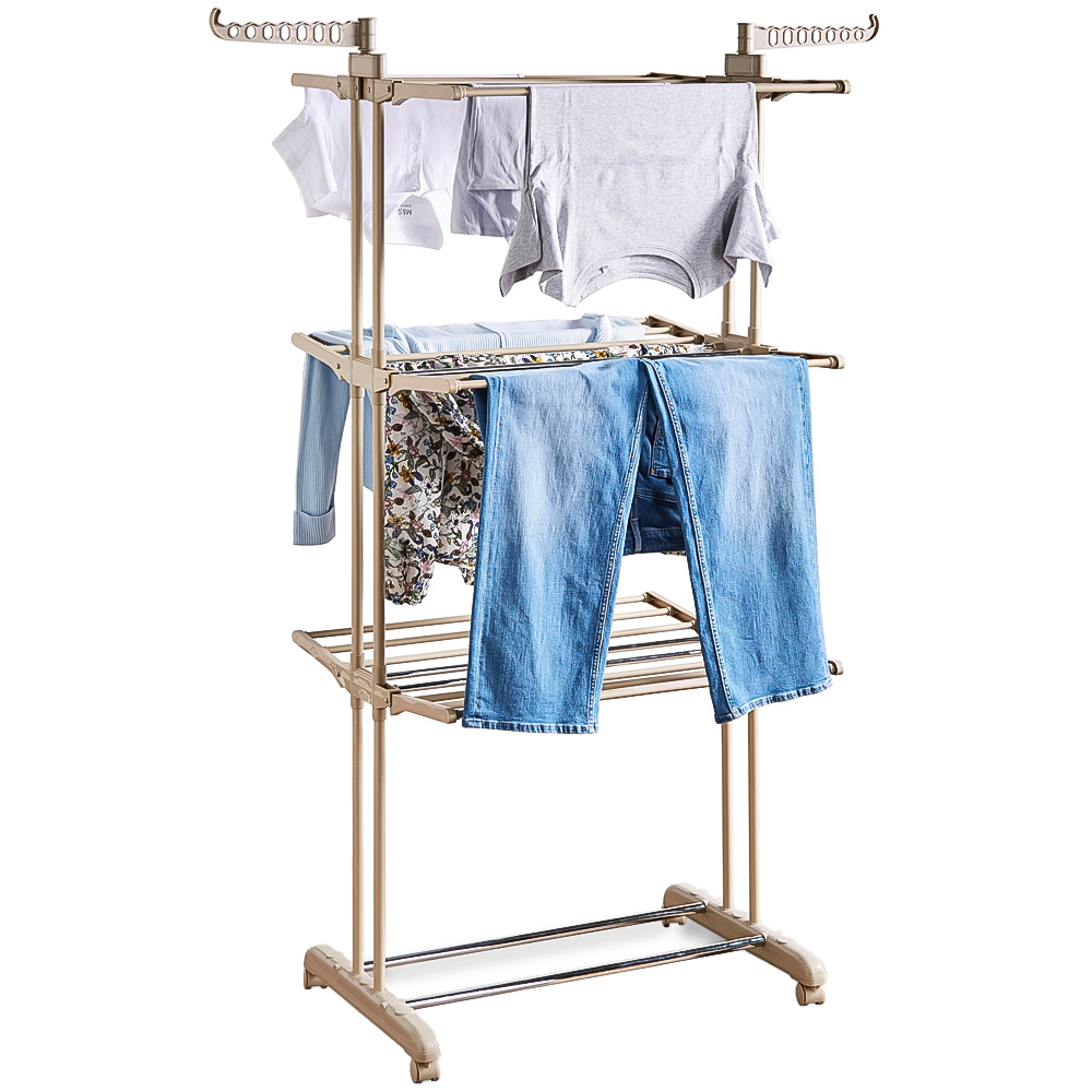 Tower Latte 3-Tier Garment Rack Airer Image 1
