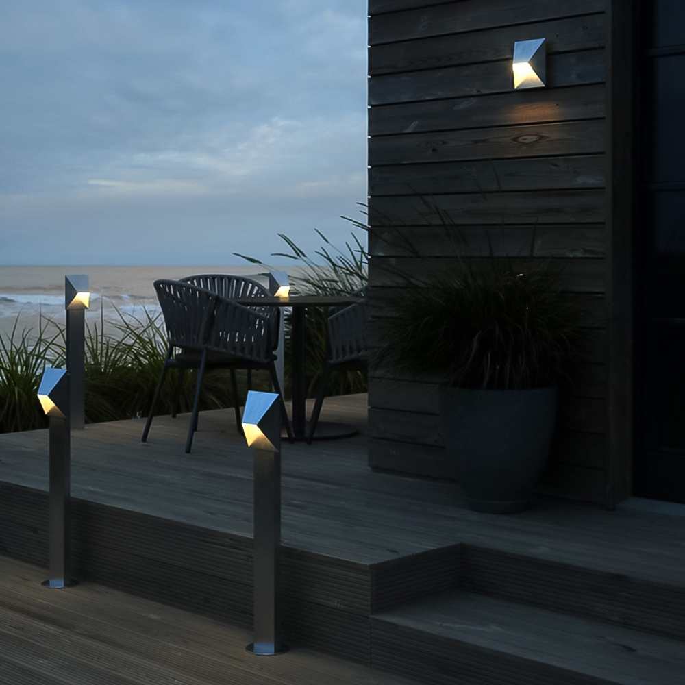 Nordlux Pontio Galvanized Steel Outdoor Garden Light Image 2