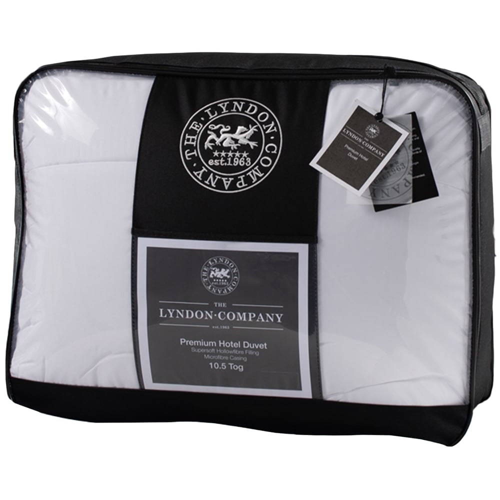 The Lyndon Company Single Hotel Premium Duvet 10.5Tog Image 1
