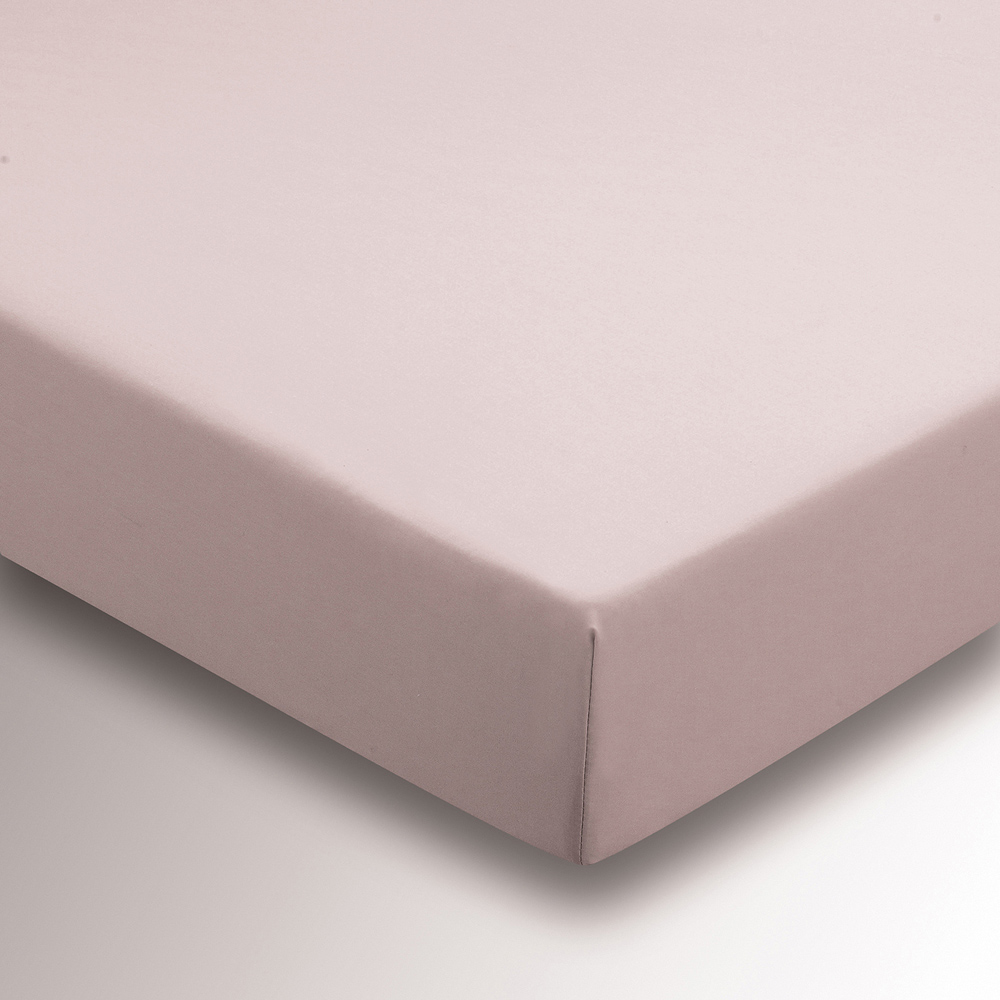 Helena Springfield Double Blush Plain Dye Fitted Bed Sheet Image 2