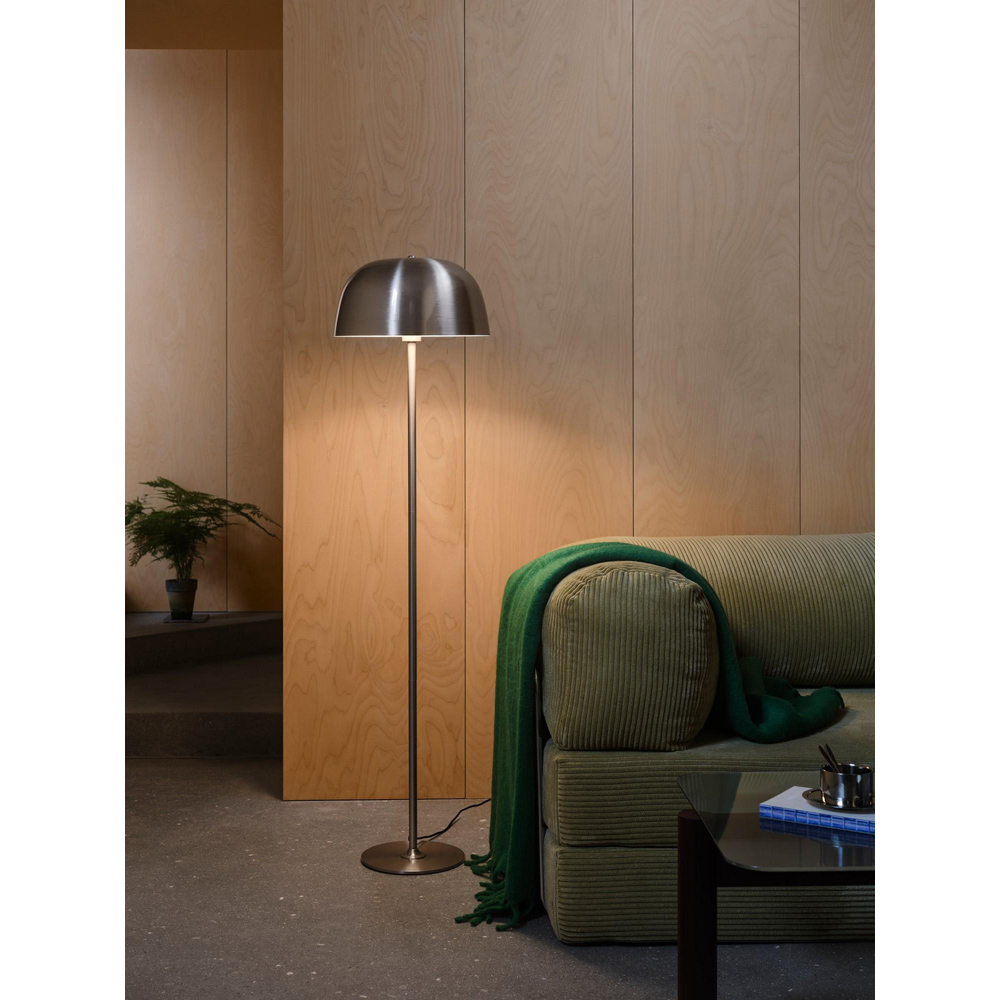Nordlux Cera Brushed Steel Floor Lamp Image 2