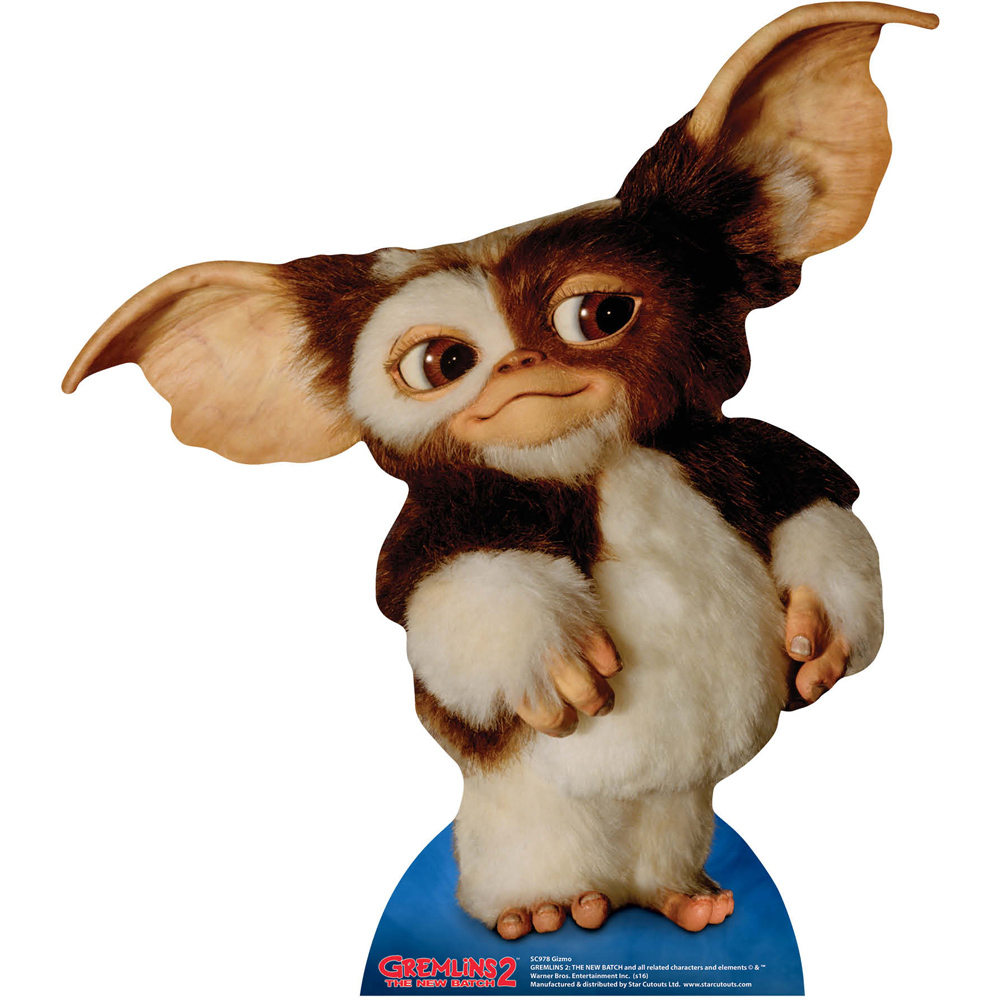 Star Cutouts Gizmo Cardboard Cutout 2.6ft Image 1