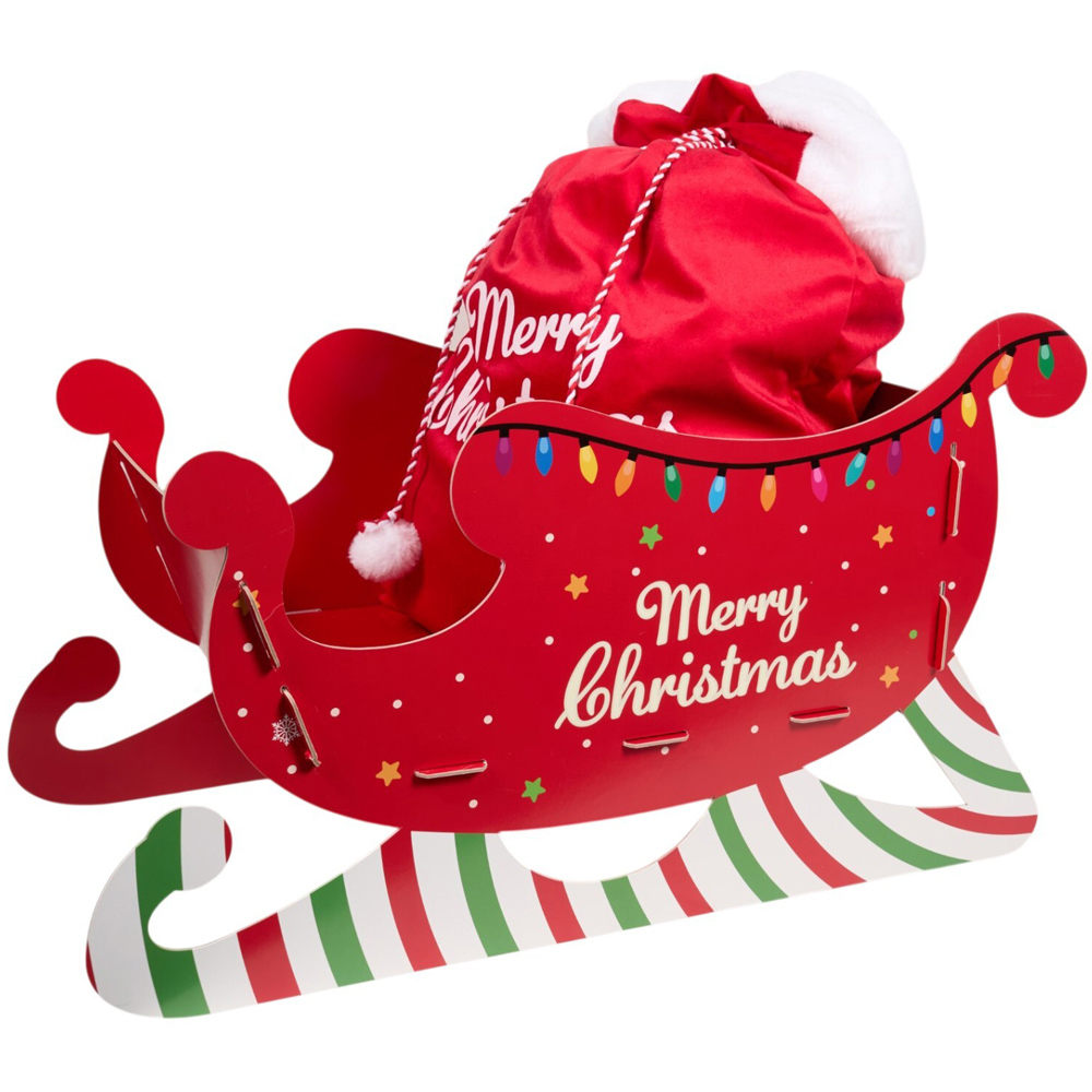 Ultimate Santas Large Sleigh Kit Red Image 5