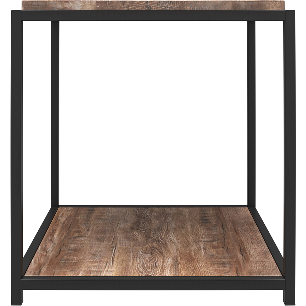 Dorel Quincy Weathered Oak End Table Image 3
