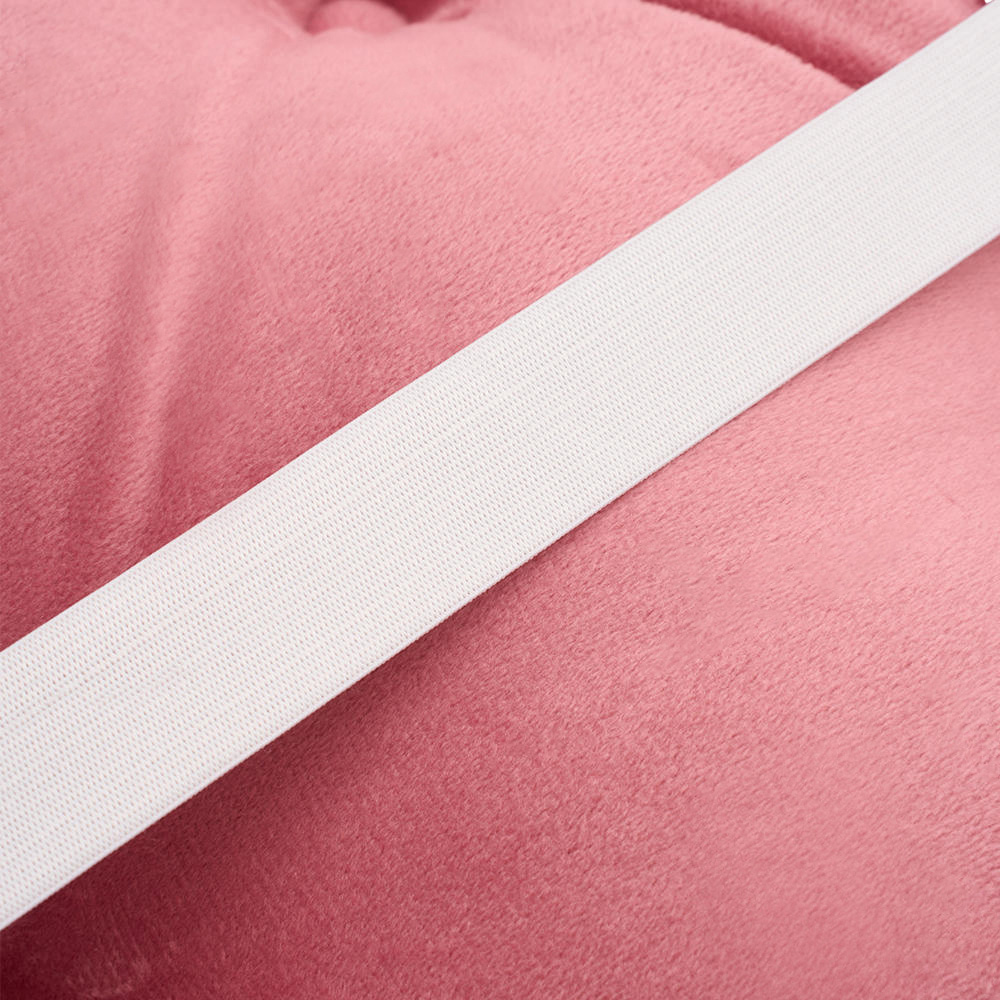 Living and Home Dusty Rose and Mustard Button Tufted Crown Headboard Pillow 50 x 90cm Image 5