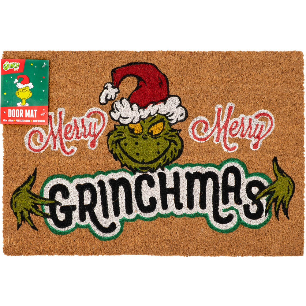 Grinch Printed Coir Door Mat Image 8