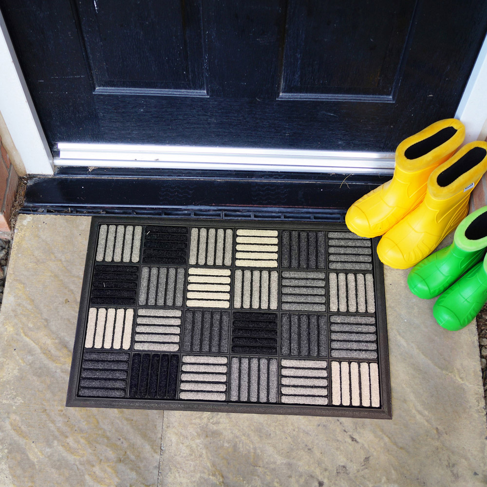 Scrape N Sorb Squares Door Mat Image 2