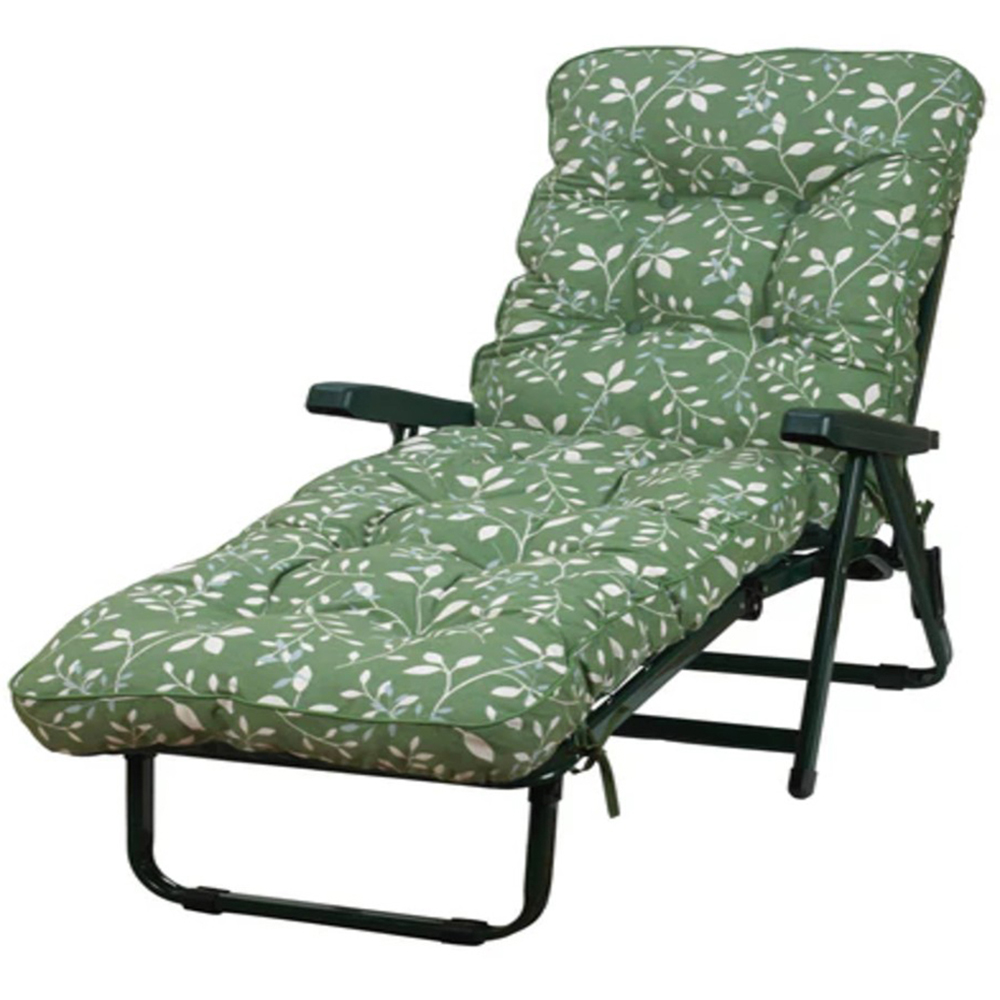 Glendale Deluxe Country Green Sunbed Image 2