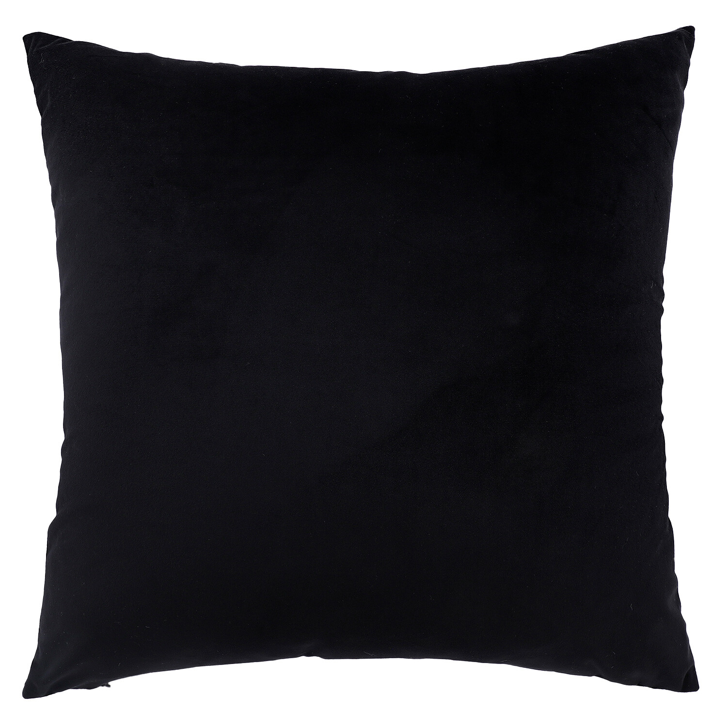 Hampton Geometric Embroidered Cushion - Black Image 2
