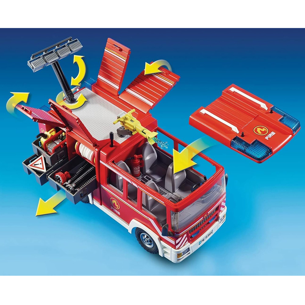 Playmobil Fire Engine Playset Image 8