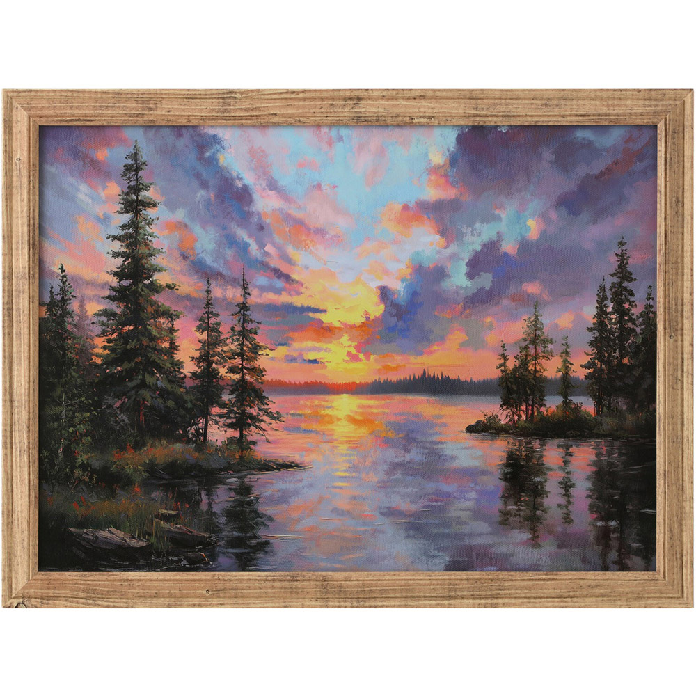 Framed Landscape Jigsaw Puzzle Image 1