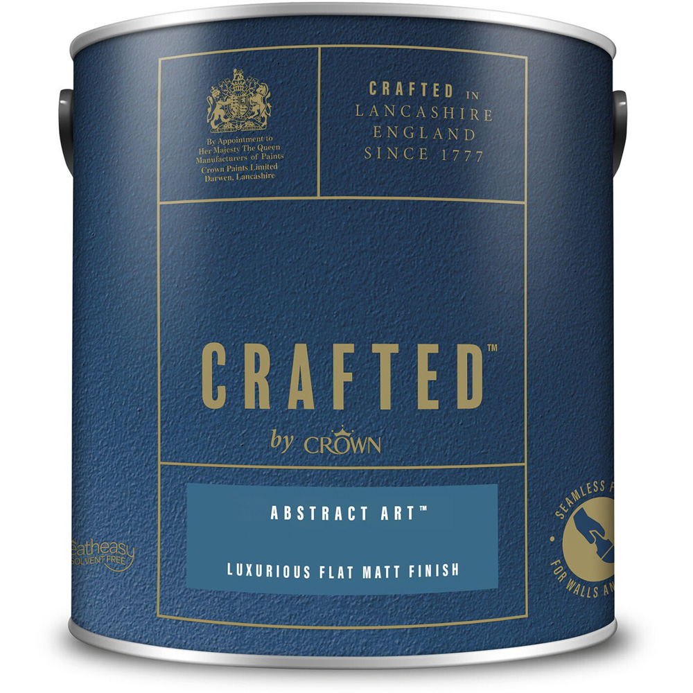 Crafted Flat Matt Paint 2.5L - Abstract Art Image 2