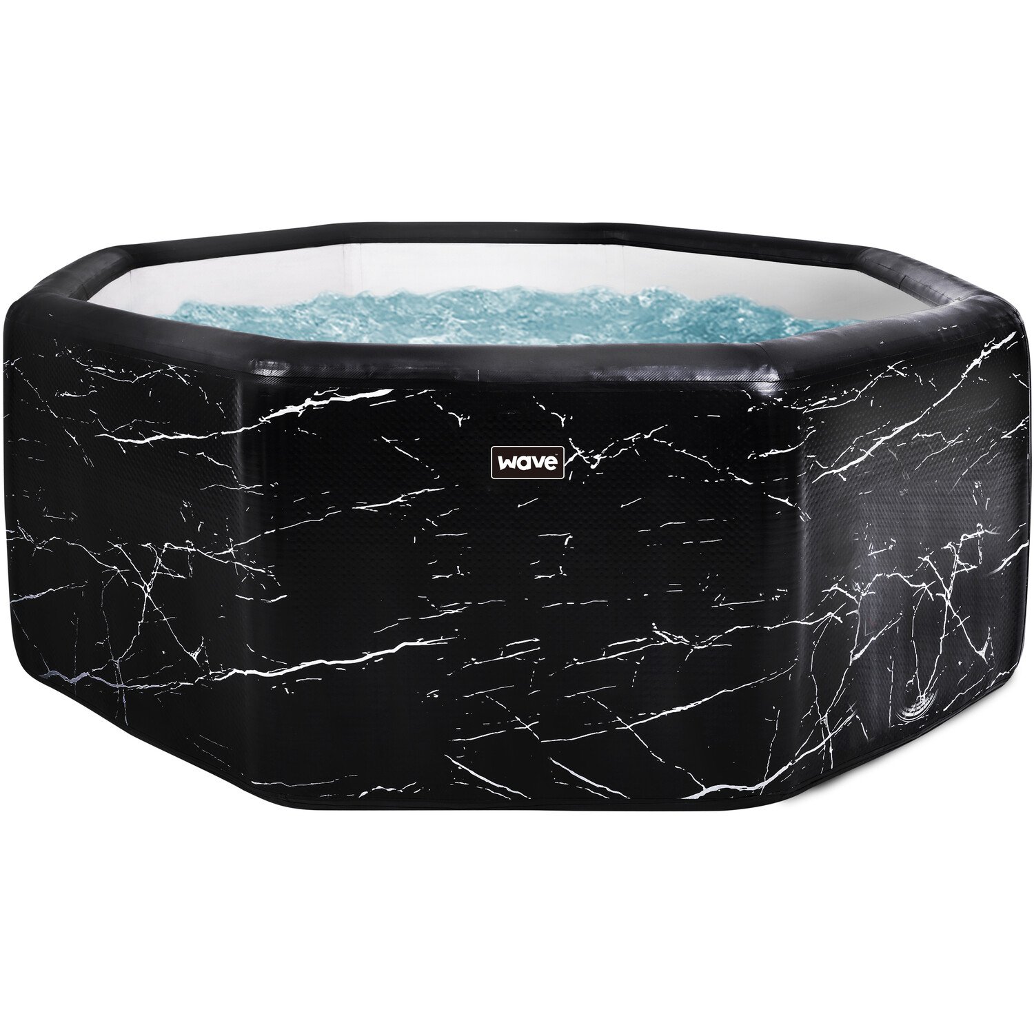 Wave Sorrento Drop Stitch Spa - Black Image 3