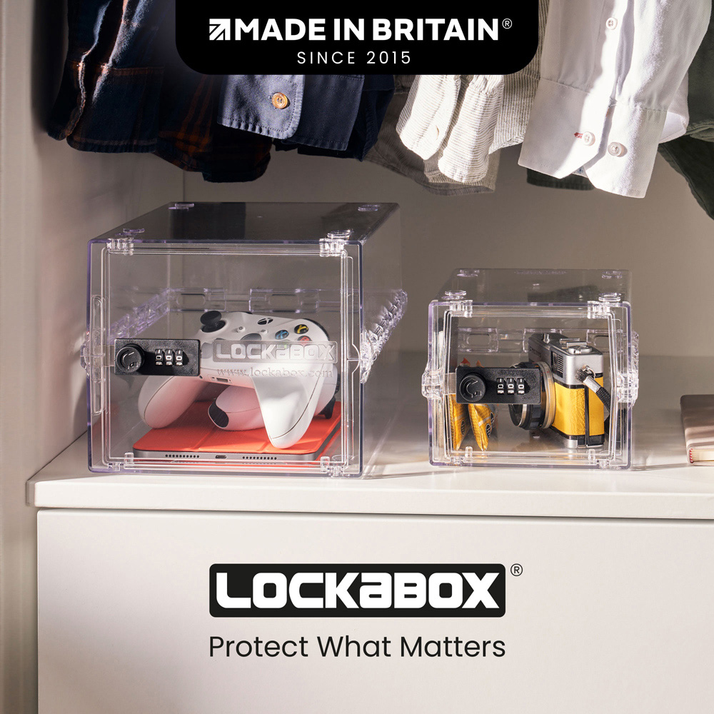 Lockabox 3L Crystal Lockable Mini Storage Box Image 9