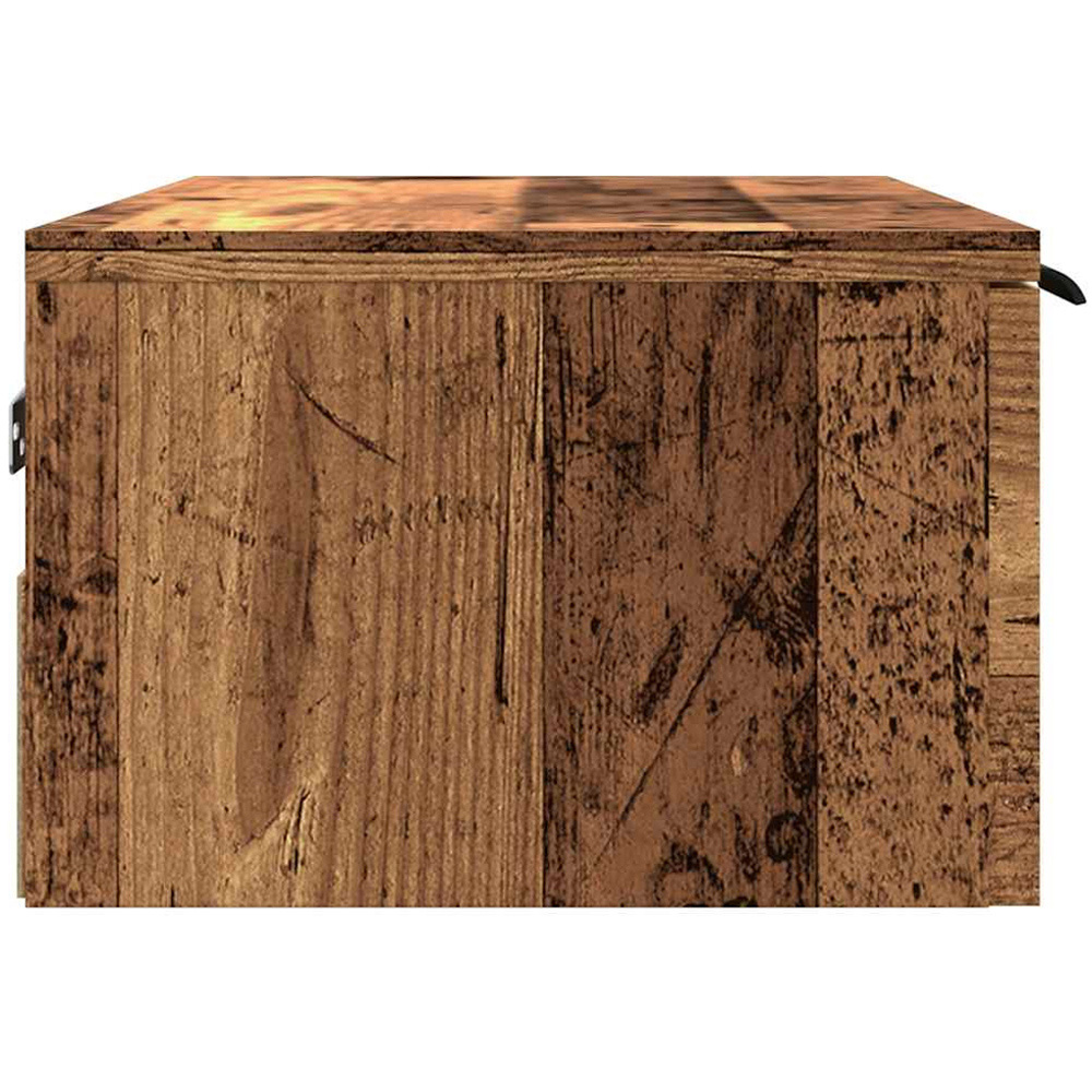 vidaXL 2 Drawer Old Wood Wall Cabinet Image 6