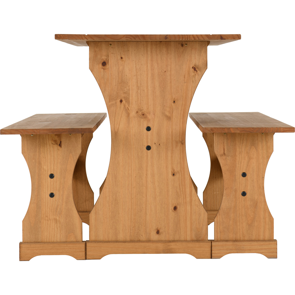 Seconique Corona 4 Seater Dining Set Distressed Waxed Pine Image 5