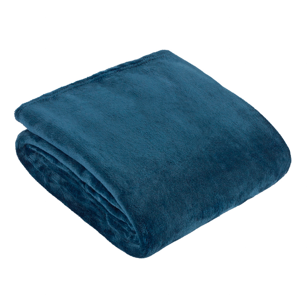 Furn Harrow Midnight Fleece Throw 140 x 180cm Image 4